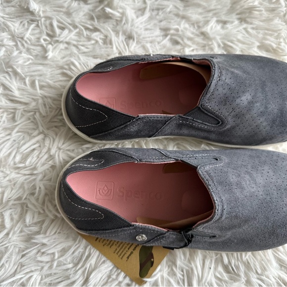 Spenco Womens Siesta Slip On Sneaker Gray New In Box Size 6.5 Wide - Picture 3 of 8